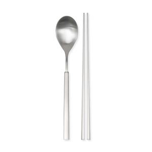 라온누리 스크래치 없는 보테 올스텐 수저세트 실버, 1개