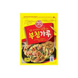 오뚜기 부침가루 1KG 1개 홈파티 엄마손맛 홈메이드 바삭한 밀키트