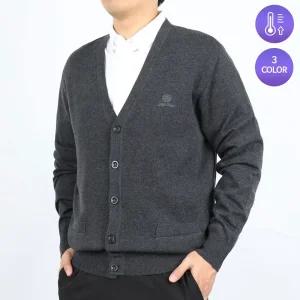 남자가디건 니트 브이넥 간절기 아우터 가디건 빅사이즈