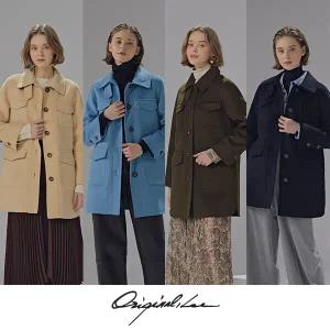 [런칭가 79000원] 오리지날리 울블랜디드 핸드메이드코트