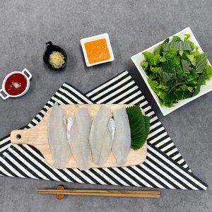 Fresh 우럭회 필렛 400g내외 매운탕용 우럭뼈 및 비법소스증정