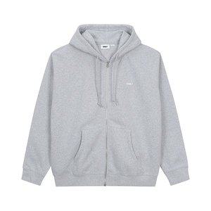 [오베이] 이스테블리시드 웍스 볼드 집업 후드 블랙/ 그레이 112460010