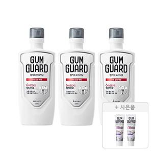 가그린 구강청결제 검가드 오리지널 750ml, 3개+증정(검가드 엑스퍼트 치약 20g, 2개)