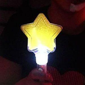 스투피드 LED 큐티 별봉 (옐로우)