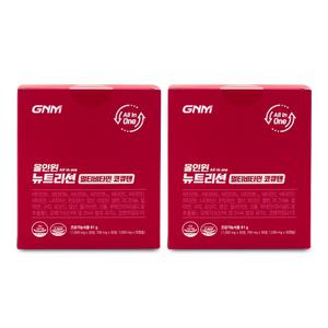 GNM자연의품격 올인원 뉴트리션 멀티비타민 코큐텐 2700mg x 30개입 X 2박스 I