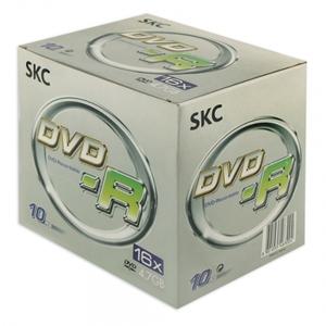 SKC dvdr 공dvdr DVD-R 16X 4.7GB 공디스크 10p (케이크)