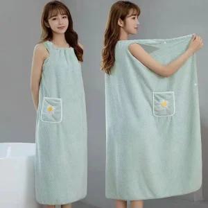 여자 원피스 샤워가운 전신타월 
