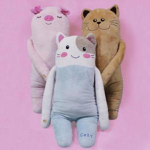 [RG6O408U]심쿵 캐릭터 바디필로우 헬로캣 허리 등받이