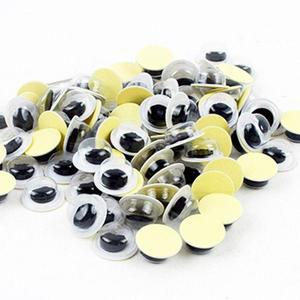 [XBI5I8O0]인형만들기 재료  모양 스티커 인형눈 0