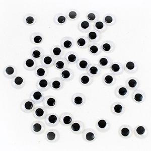 [XBI5I8O1]인형만들기 재료  모양 스티커 인형눈 1