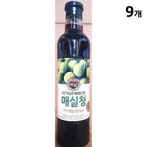 [XBJ7H37O_47]매실청 백설 1 025k X9 음료원액 매실원액