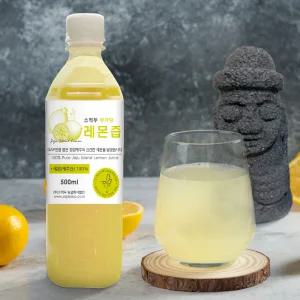소적두 무설탕 제주 레몬즙 100% 원액 500ml