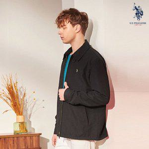[유에스폴로][U.S. POLO ASSN.] 남성 헤링턴 자켓_BLACK