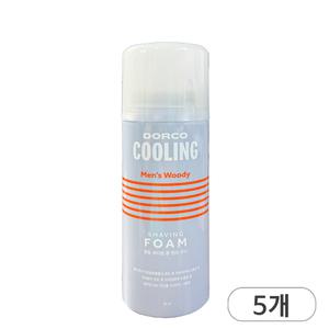 도루코 페이스 쉐이빙폼 74ml x 5개, 면도거품