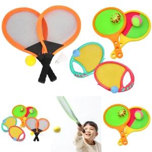 스포츠 공놀이라켓 배드민턴 트램폴린 캐치볼 찍찍이라켓 스포츠교구 유아체육 주고받기