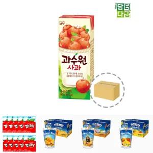 남양유업 과수원 사과 190ml x 24개입/과일맛/주스/음료수/쥬스/간식/팩/휴대용/맛있는/가정/사무실/탕비실