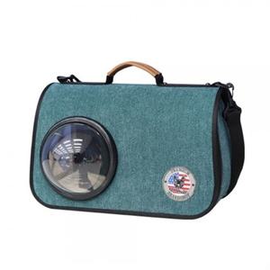 강아지 우주선가방 마러그린 1P 고양이 외출 캐리어 (WF96E9E)