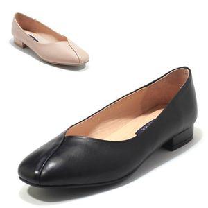 [갤러리아] 세라 여성 수제화 소가죽 스퀘어 펌프스 구두 통굽힐 TJP24009 컬러 2종 2CM
