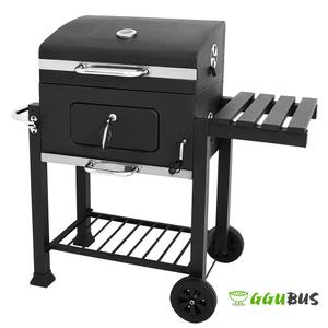 꾸버스 특대형 바베큐그릴 훈제 직화 숯불 BBQ 그랜드가든 주물석쇠 C세트 야외 펜션용 업소용 화로대