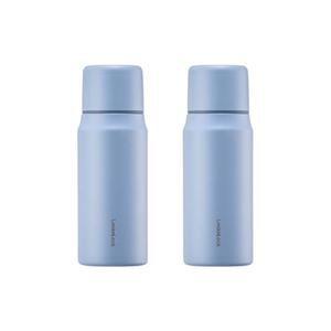리틀럽 마망 분유 보온병 355ml 블루, 2개