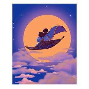 [MENOULHK_4A]그리기 알라딘 페인팅 자스민 40x50