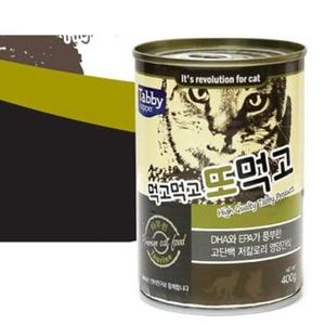 테비 고양이 간식 캔 고양이 사료 타우린 400g 48캔 (WDD6B16)
