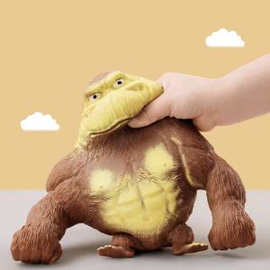 동네일등 늘어나는인형 스트레스볼 말랑이 15cm 고릴라장난감