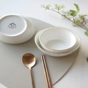 El plato 공기 대접 2인세트 2개밥공기 밥그릇 국그릇 국대접 대접 공기 공기
