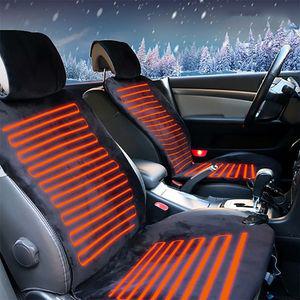 차량용 12V 벨벳 온열 열선시트 운전석용