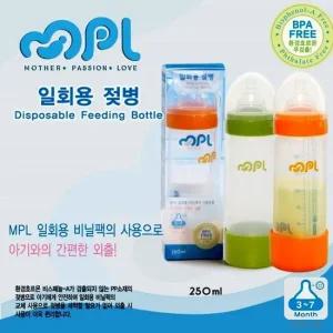 MPL 일회용젖병 250ml 일회용젖병 비닐팩
