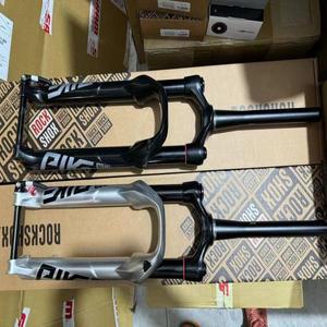 ROCKSHOX 파이크 DJ 서스펜션 포크 휠 사이즈 26 인치 트래블 100mm, 140mm 액슬 솔로 에어 MTB 자전거 사