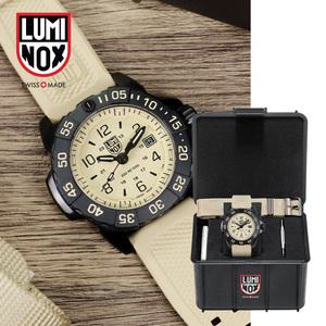 (밴드2종+필름+공구) 루미녹스 네이비 씰 XS 3251 베이지 SET 다이버워치 본사AS