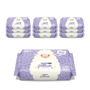 [순둥이] 소프트메이트 건티슈 프리미엄 휴대용 30매 10팩