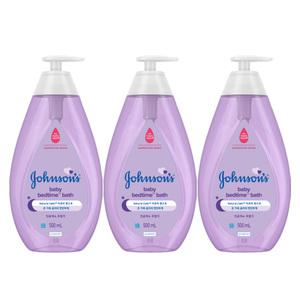 존슨즈 베이비 베드타임 바스 500ml X3개
