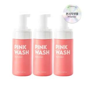 [질경이] 퍼퓸 여성청결제 핑크자몽 폼 워시 100ml 3개