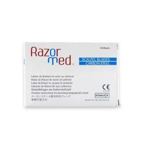 (Razormed) 멸균 의료용칼(Surgical Blade)/일회용 메스날 NO.11 (100ea 1box)