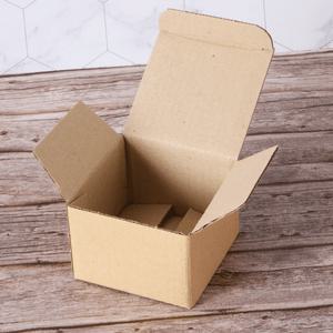미니 정사각형 종이 상자 택배 머그컵 작품 포장 박스 10x10x7cm 180장