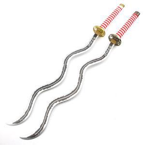 이구로 오바나이 검 귀멸의칼날 75CM 일륜도 칼 코스프레