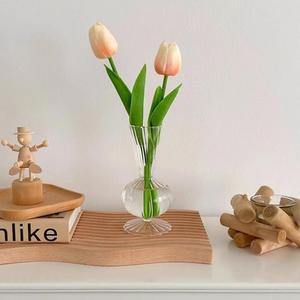 웨딩 부케 튤립조화 인테리어 소품 촬영용 꽃장식