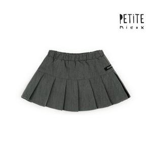 [쁘띠뮤]로아플리츠스커트(HMRBS01_GR)