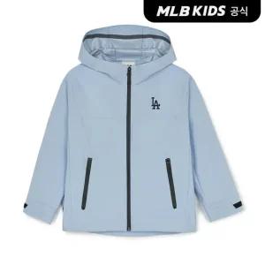 [택가159,000원][MLB키즈 공식] 25SS 아웃도어 3LAYER 바람막이 LA (L.SKY BLUE) 7AWJB0251-07SBL