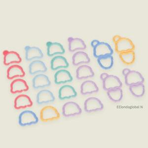 하베브릭스 아기 소근육 베이비링 고리친구들 28pcs