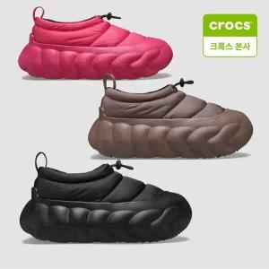 [크록스 본사]겨울 남여공용 오버퍼프 쇼티 HM210668 부츠
