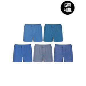[BYC]남성 프리미엄 퓨어코튼 트렁크 5종 세트_P359635289