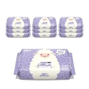순둥이 소프트메이트 건티슈 프리미엄 휴대용 30매 10팩