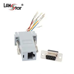 RJ45 8P8C F to DB9 F 패시브 커넥터 LS-PASS-DB9F [H@lu]