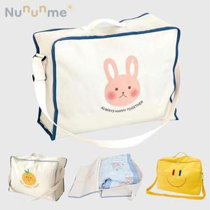 [KGPQWY60_4B]어린이집 정리 보관 코튼 이불가방 숄더백