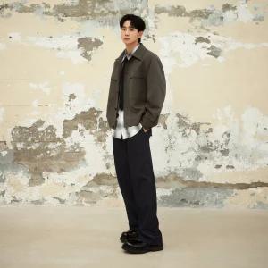 (택가 89,900원) 마인드브릿지 [COUTURE]데님라이크와이드원턱팬츠 MYPT6173