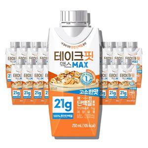 테이크핏 맥스 고소한맛 250ml 24개 단백질음료