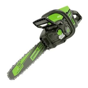 그린웍스 60V 406mm 충전 체인톱 GW2001973 벌목 목공 가지치기